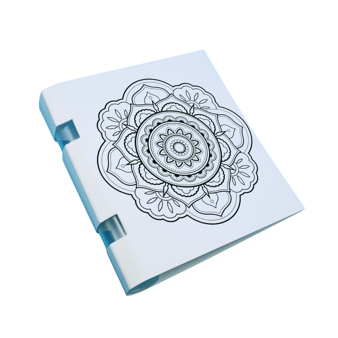 Color Your Own Mandala Greeting Card with Palo Santo
