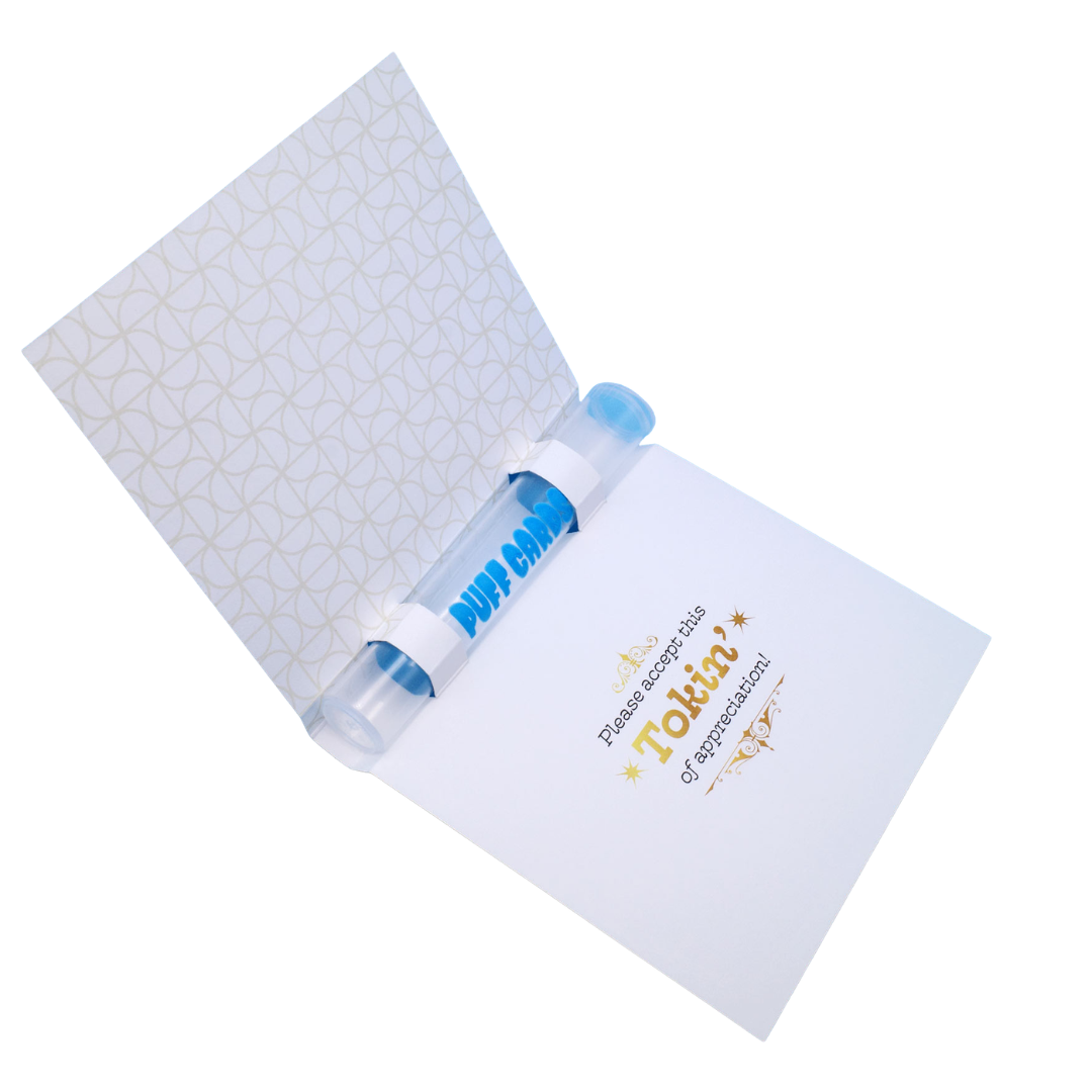 Thank You & All That Jazz Greeting Card with Palo Santo